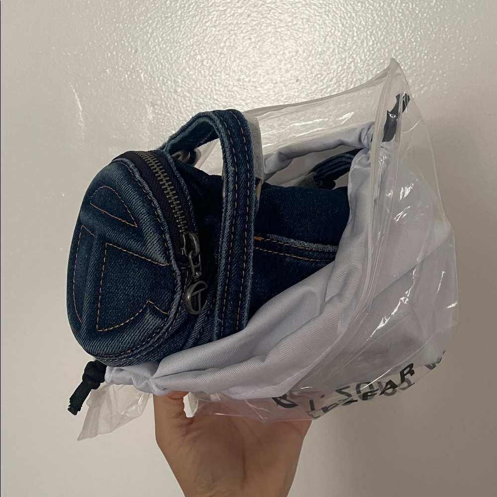 Telfar Small Denim Duffle Blue NTW - Picture 2 of 3